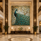 AVIORART Feathers of Fortune Wall Art Canvas
