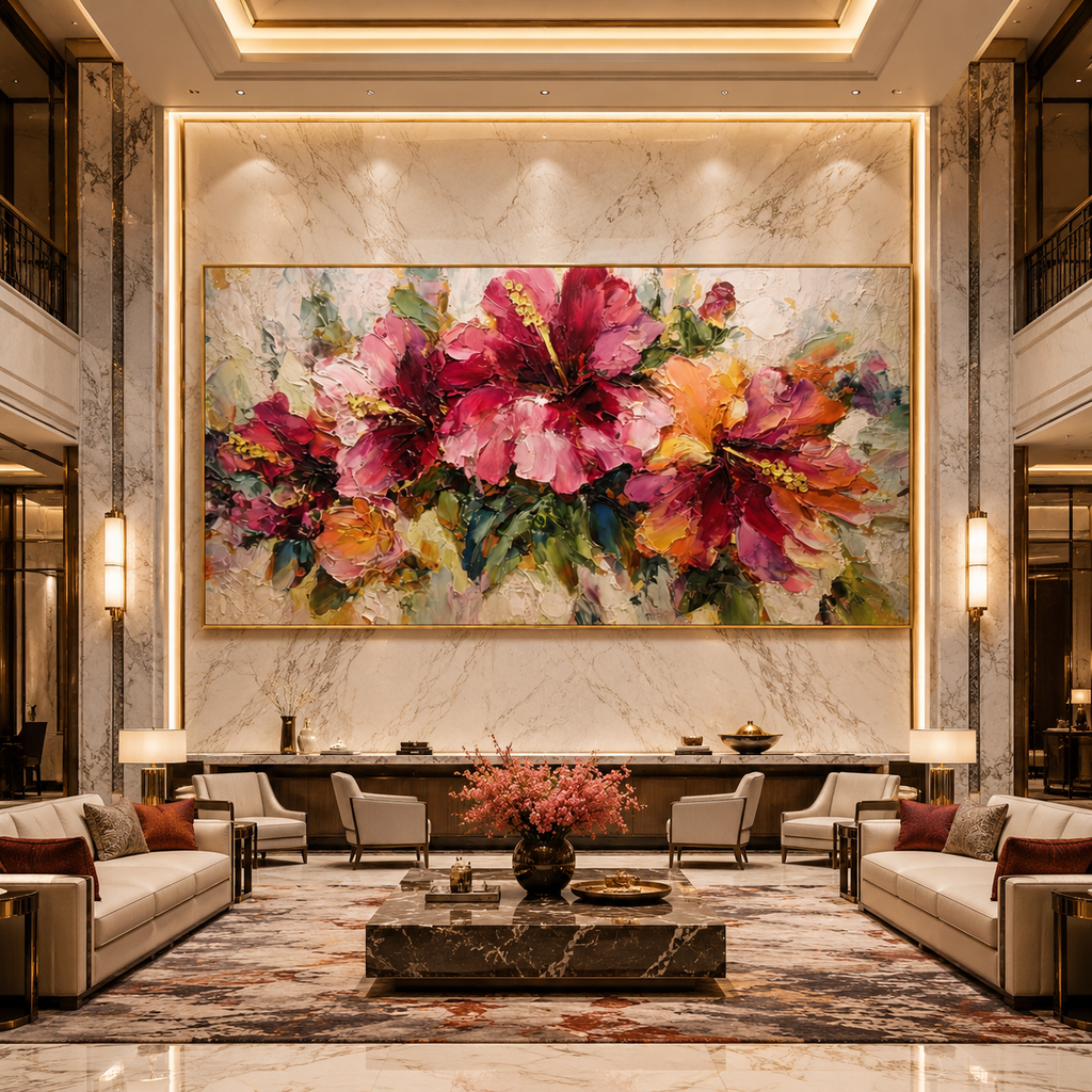 AVIORART Florals in Motion Wall Art Canvas