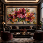 AVIORART Florals in Motion Wall Art Canvas