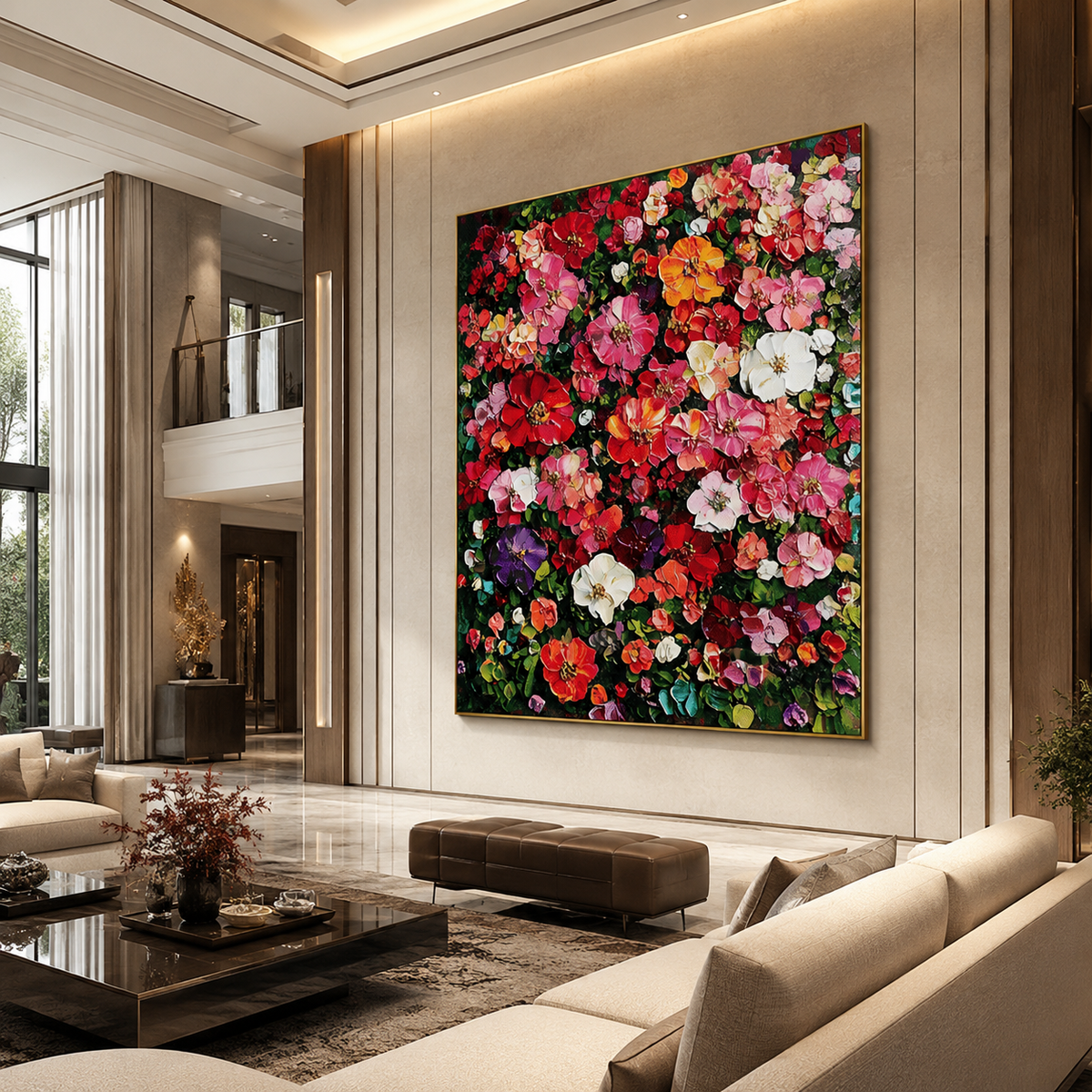 AVIORART Flourish Wall Art Canvas