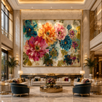 AVIORART Flower Festival Wall Art Canvas