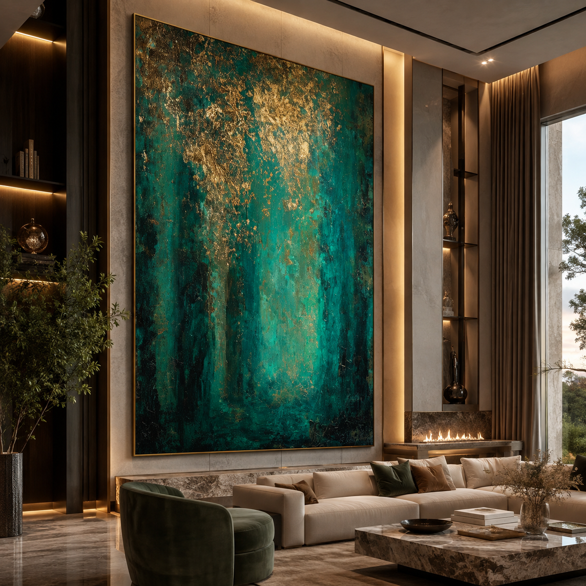 AVIORART Forest Portal Wall Art Canvas