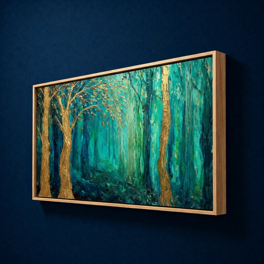 AVIORART Forest of Light Wall Art Canvas