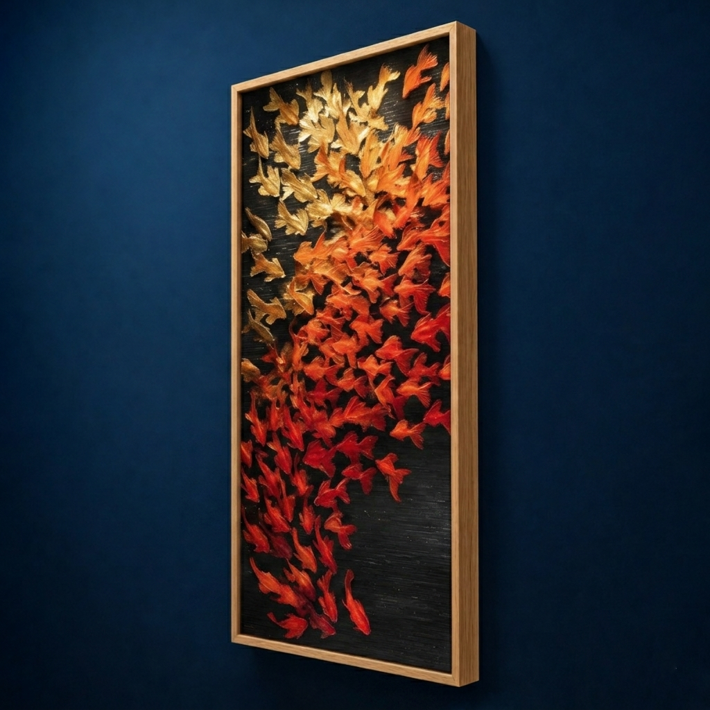 AVIORART Fortune's Flow Wall Art Canvas