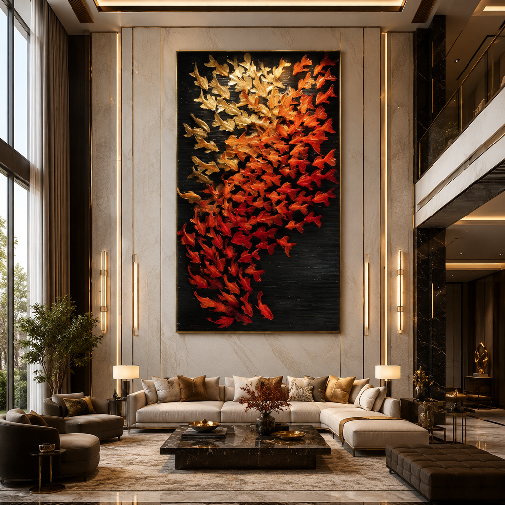 AVIORART Fortune's Flow Wall Art Canvas