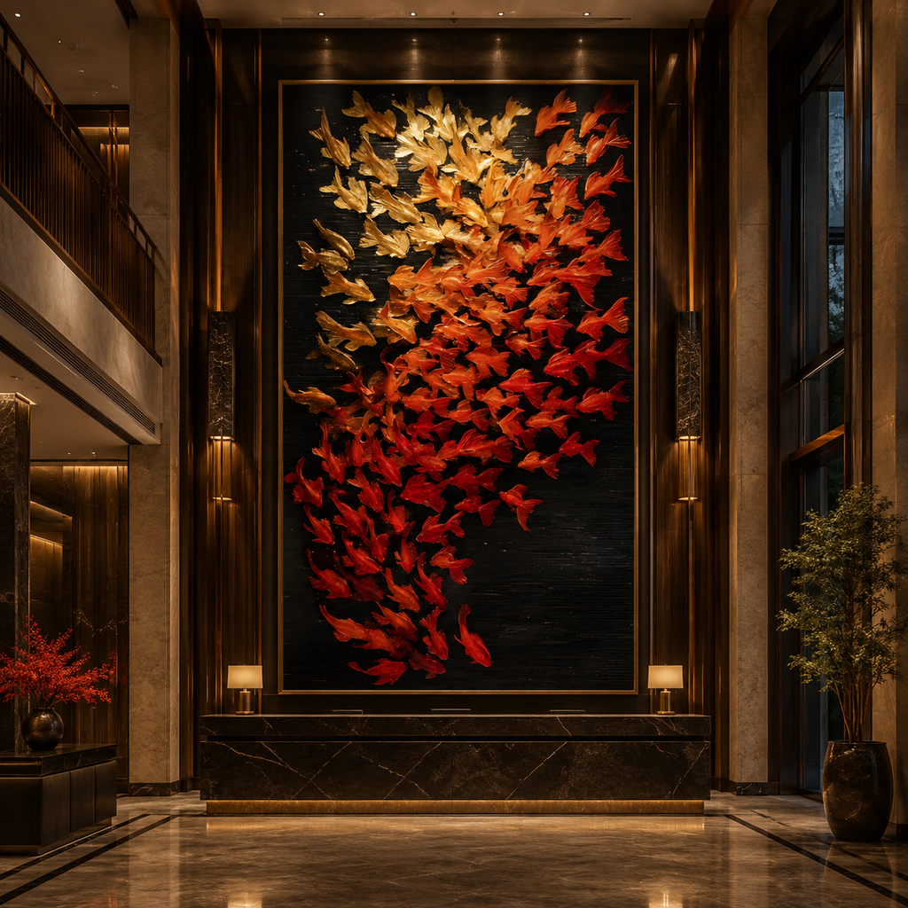 AVIORART Fortune's Flow Wall Art Canvas