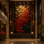 AVIORART Fortune's Flow Wall Art Canvas