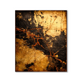 AVIORART Fractured Gold Wall Art Canvas