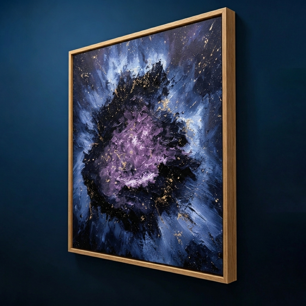 AVIORART Galaxy Core Wall Art Canvas