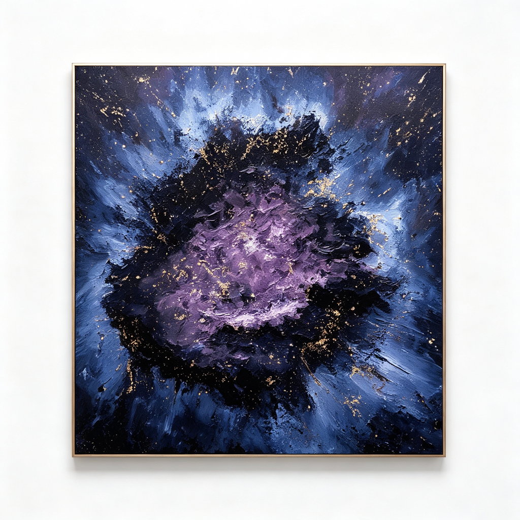 AVIORART Galaxy Core Wall Art Canvas