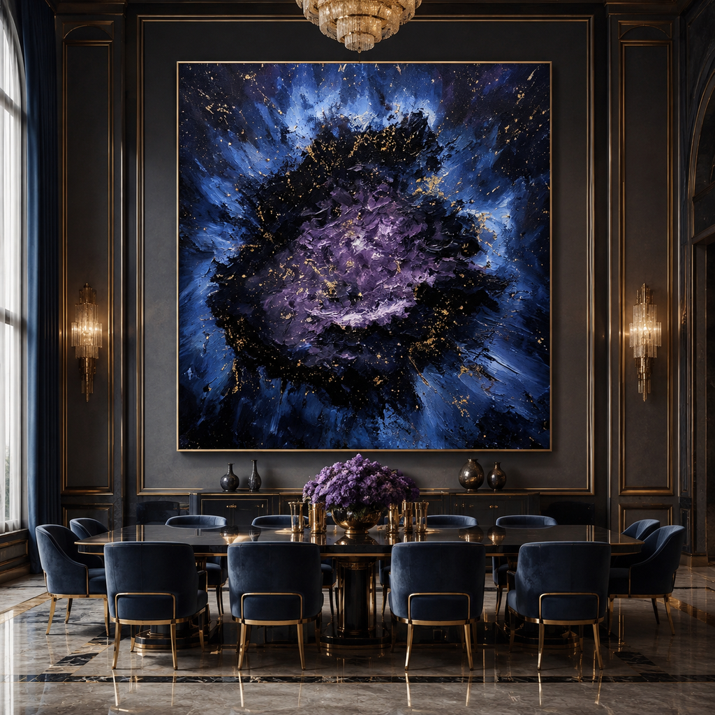 AVIORART Galaxy Core Wall Art Canvas