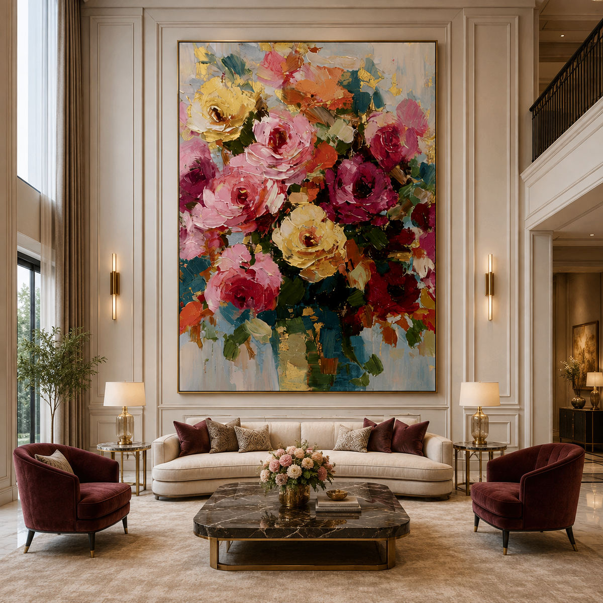 AVIORART Garden Party Wall Art Canvas