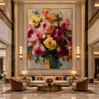 AVIORART Garden Party Wall Art Canvas