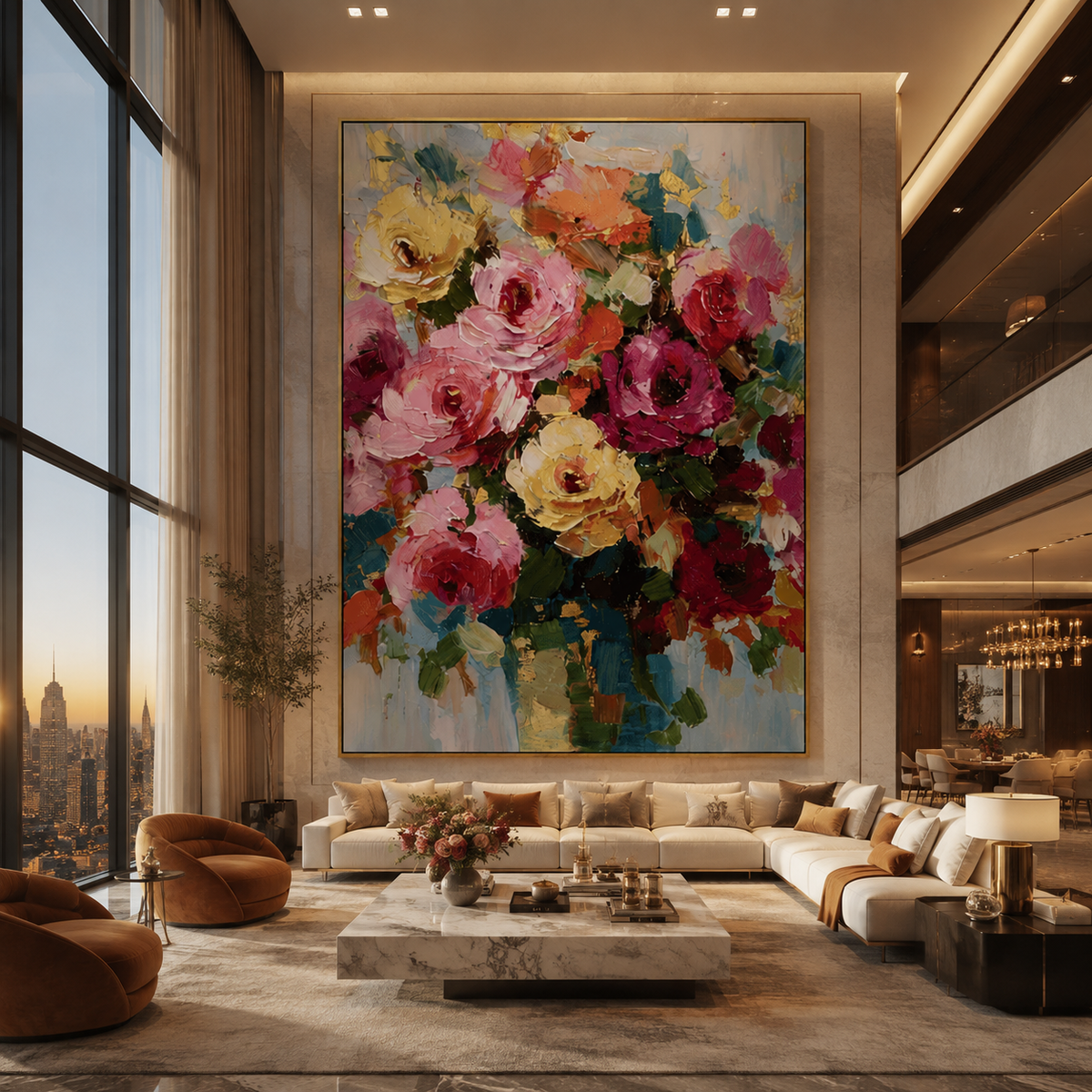 AVIORART Garden Party Wall Art Canvas