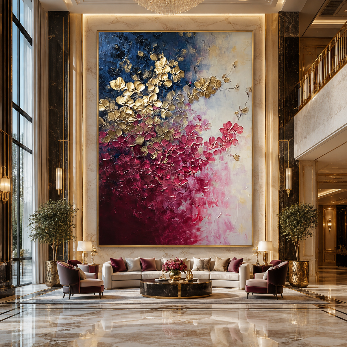 AVIORART Garden of Prosperity Wall Art Canvas