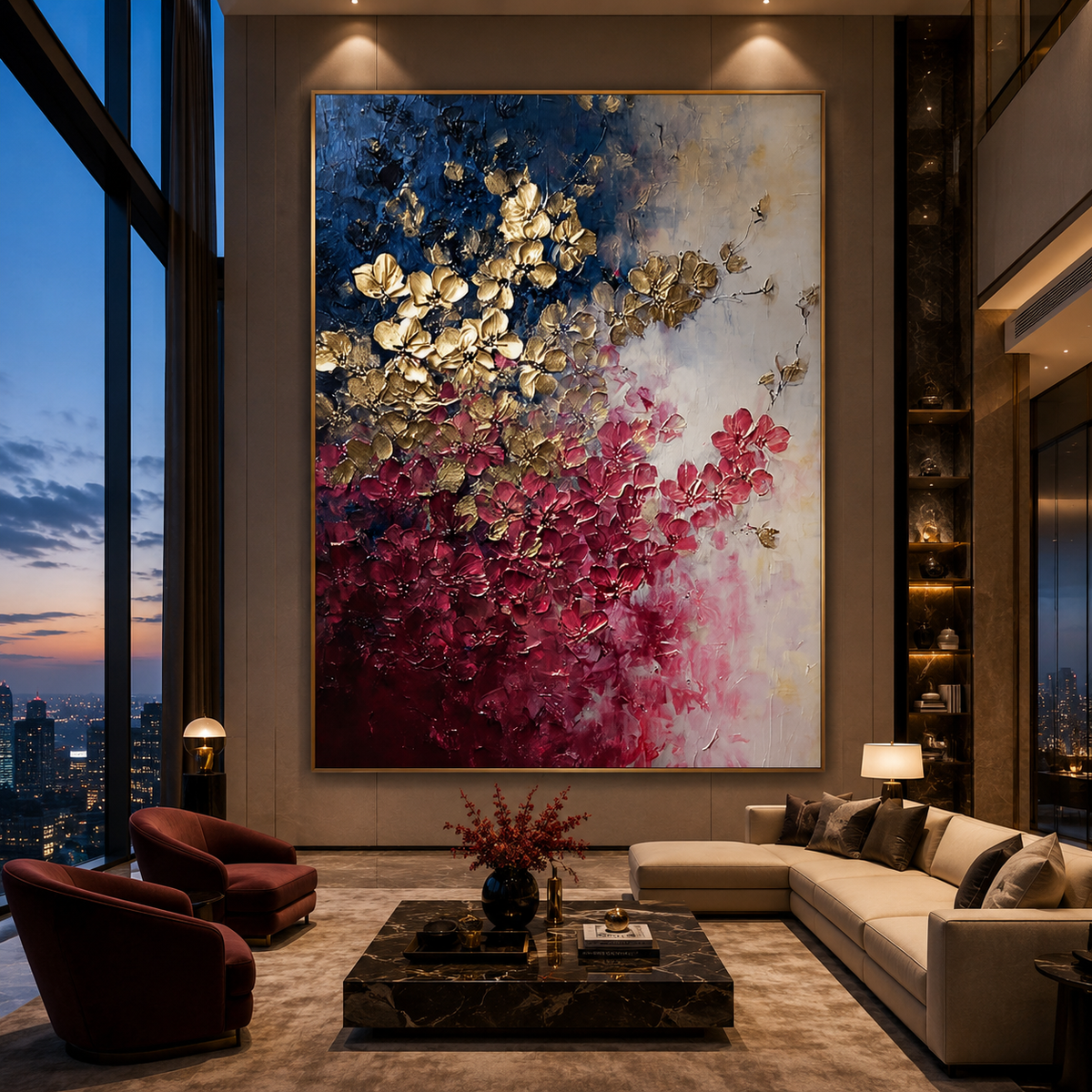 AVIORART Garden of Prosperity Wall Art Canvas