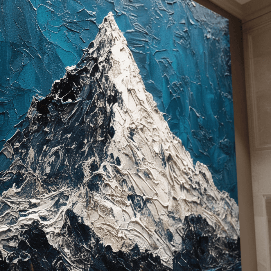 AVIORART Alpine Summit Wall Art Canvas