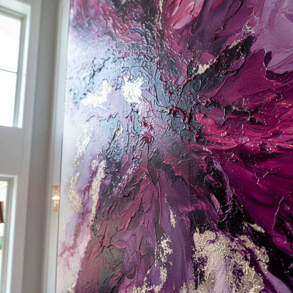 AVIORART Violet Renaissance Wall Art Canvas