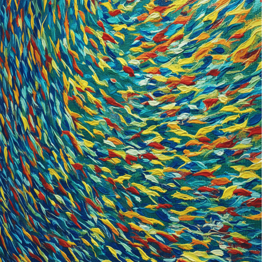 AVIORART Moving as One Wall Art Canvas