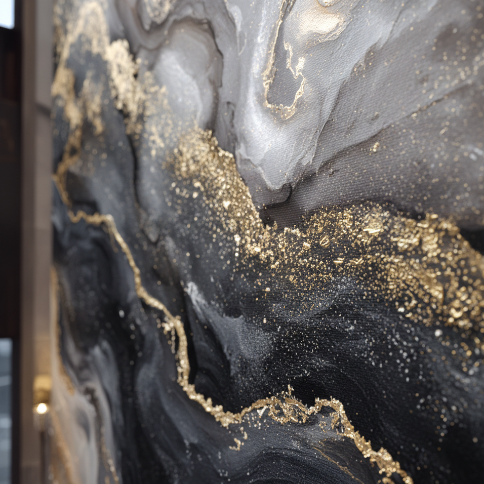 AVIORART The Obsidian Wall Art Canvas