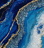 AVIORART Blue Stone Wall Art Canvas