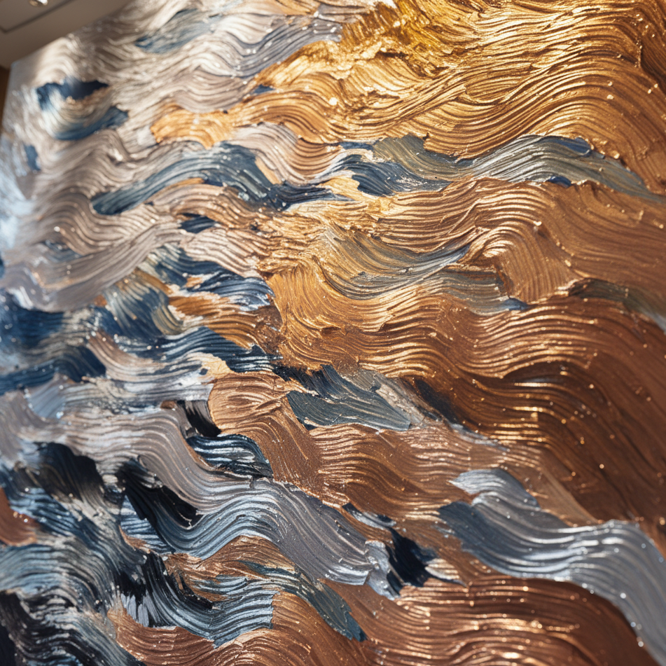 AVIORART Ripples of Change Wall Art Canvas