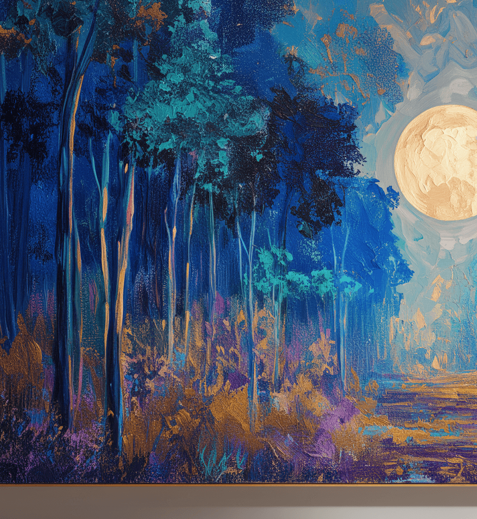AVIORART Lullaby of the Pines Wall Art Canvas