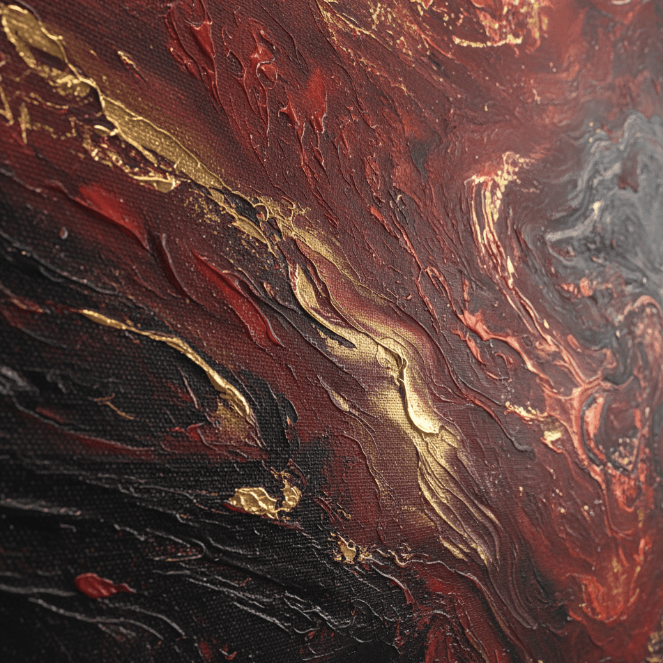 AVIORART Volcanic Currents Wall Art Canvas