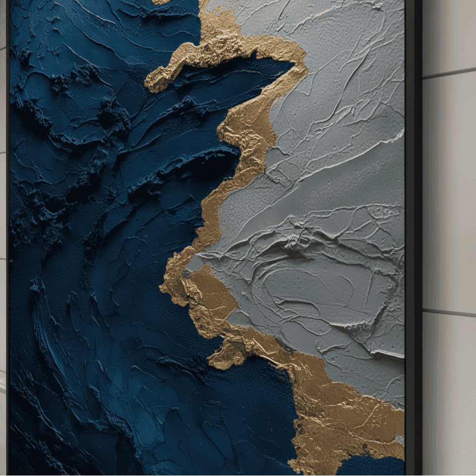 AVIORART Two Worlds Wall Art Canvas