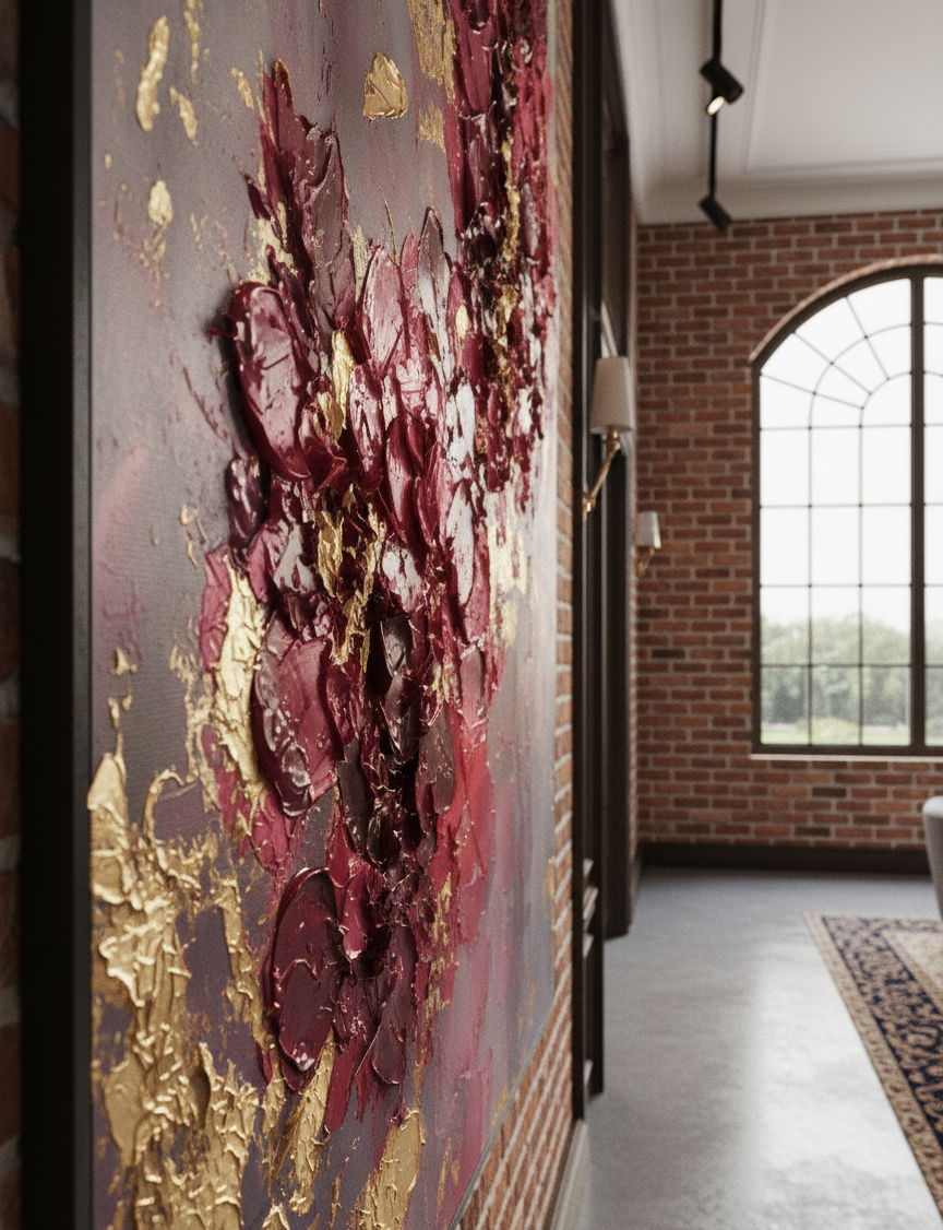 AVIORART Rose Relic Wall Art Canvas