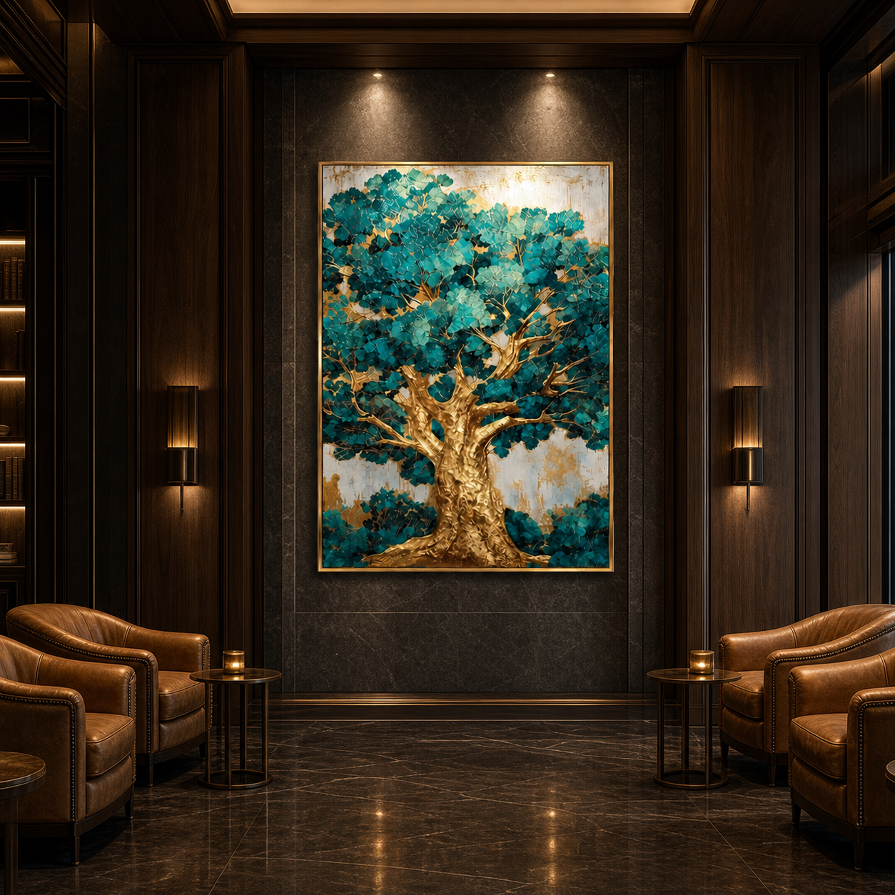 AVIORART Timeless Tree Wall Art Canvas