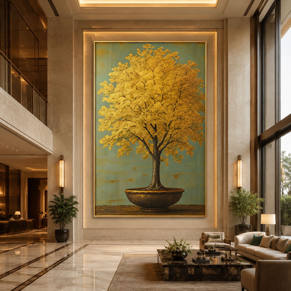AVIORART Good Fortune in Life Wall Art Canvas