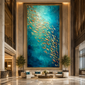 AVIORART Go with the Flow Wall Art Canvas