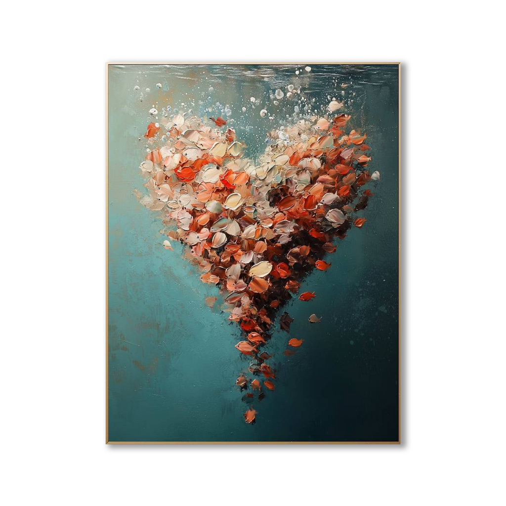 AVIORART Heartfelt Currents Wall Art Canvas