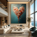 AVIORART Heartfelt Currents Wall Art Canvas