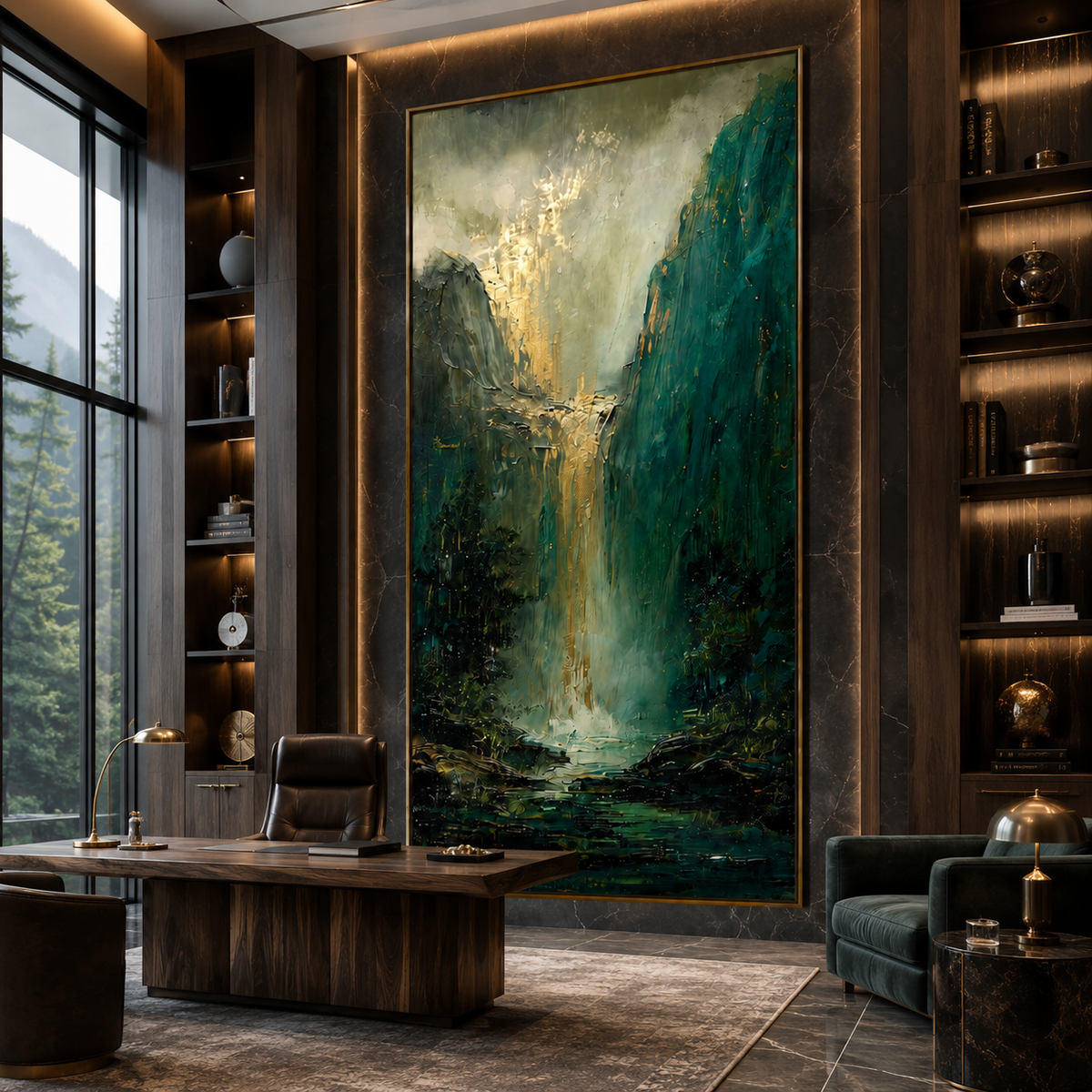 AVIORART Hidden Valley Wall Art Canvas