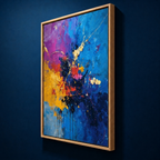 AVIORART Hit by Color Wall Art Canvas