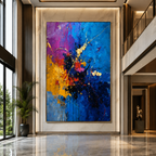 AVIORART Hit by Color Wall Art Canvas