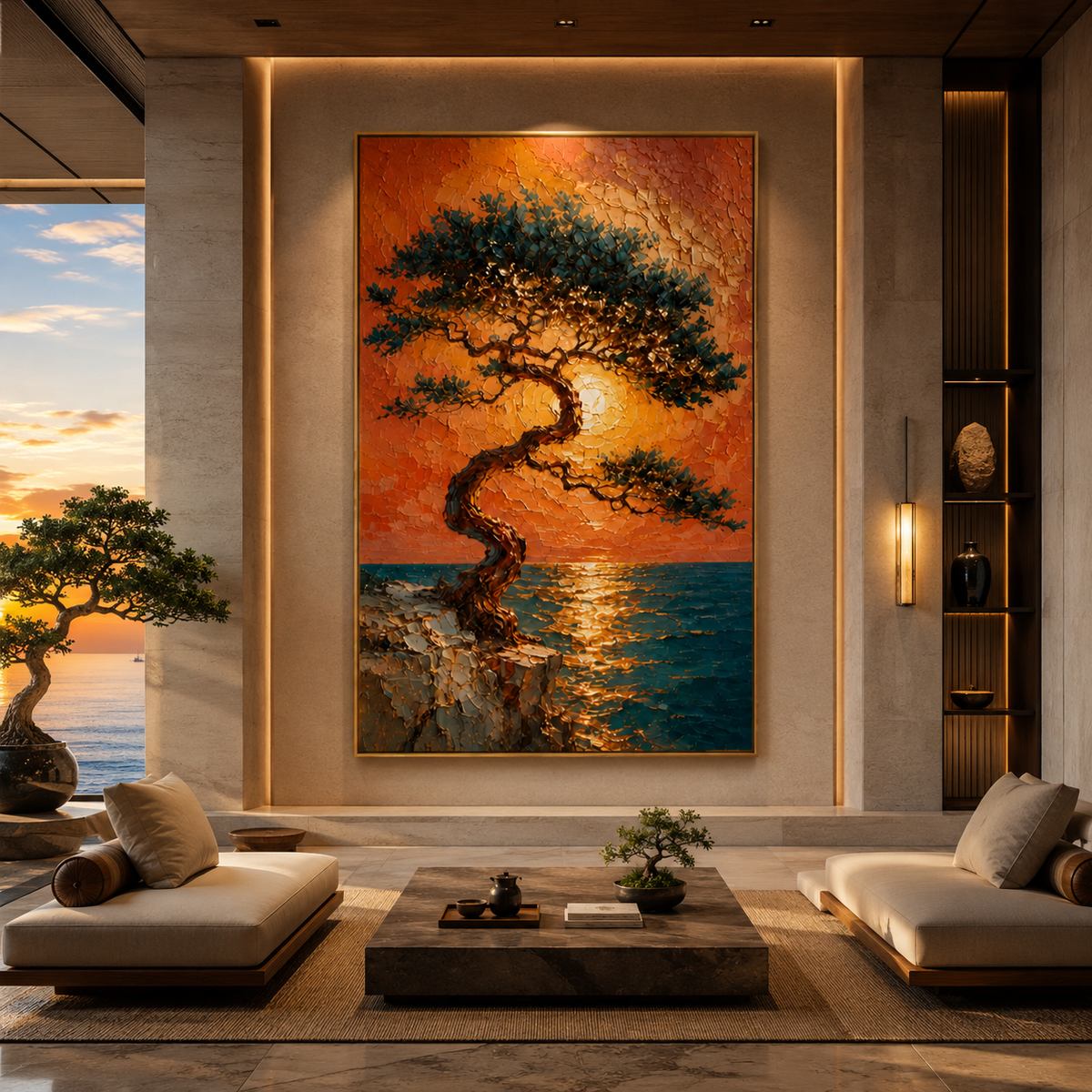 AVIORART Ikigai Wall Art Canvas