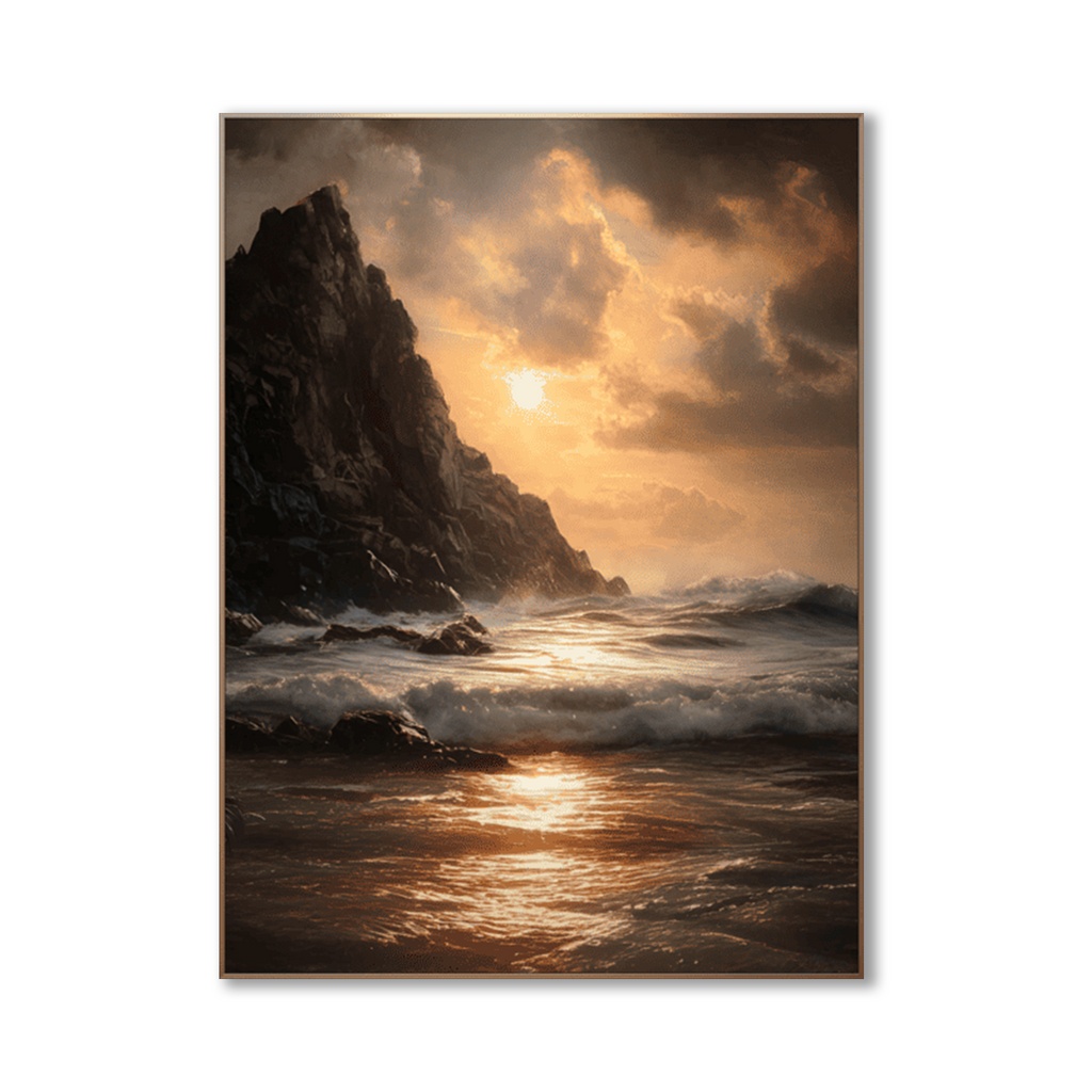 AVIORART Infinite Shores Wall Art Canvas