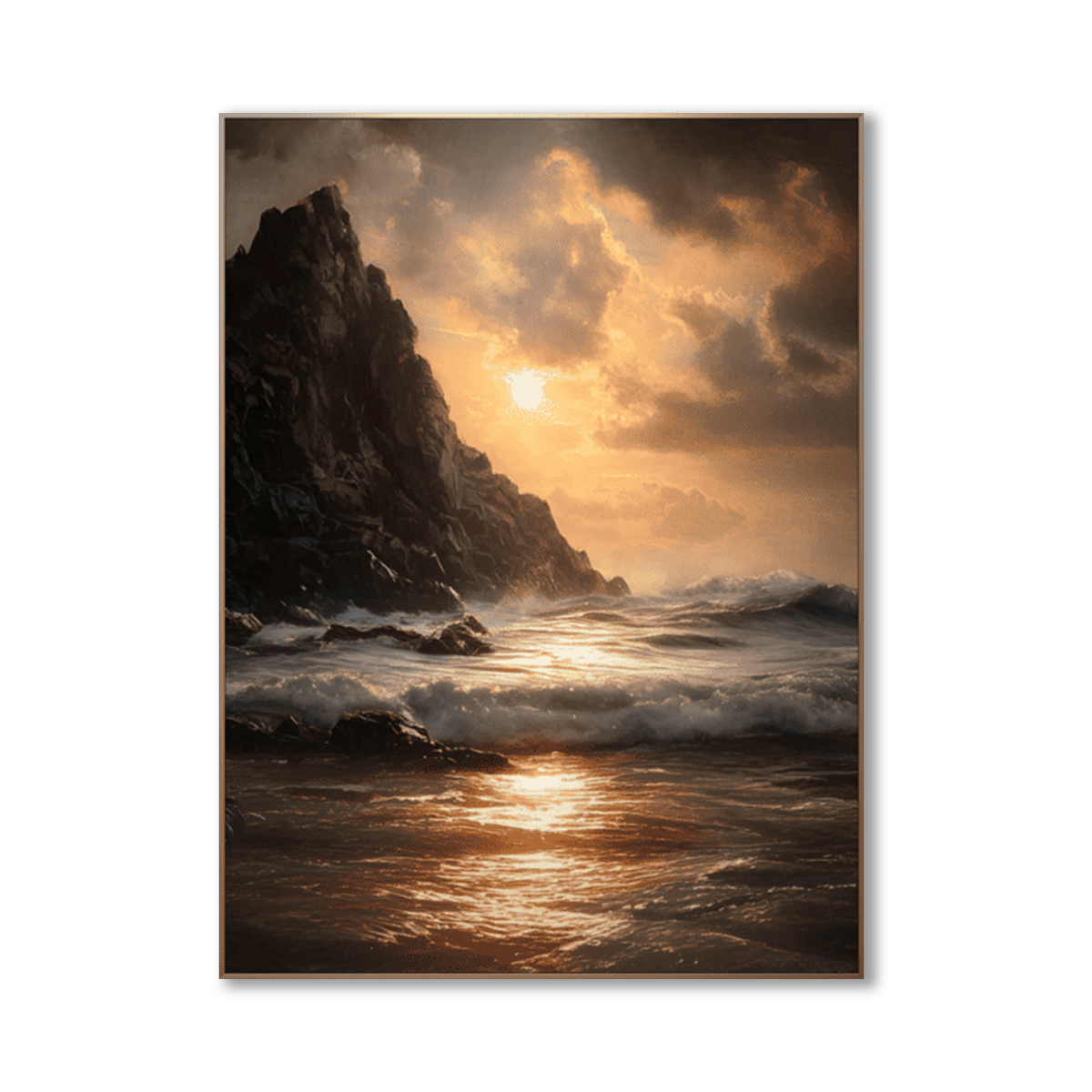 AVIORART Infinite Shores Wall Art Canvas