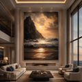 AVIORART Infinite Shores Wall Art Canvas