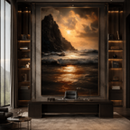 AVIORART Infinite Shores Wall Art Canvas
