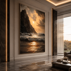 AVIORART Infinite Shores Wall Art Canvas