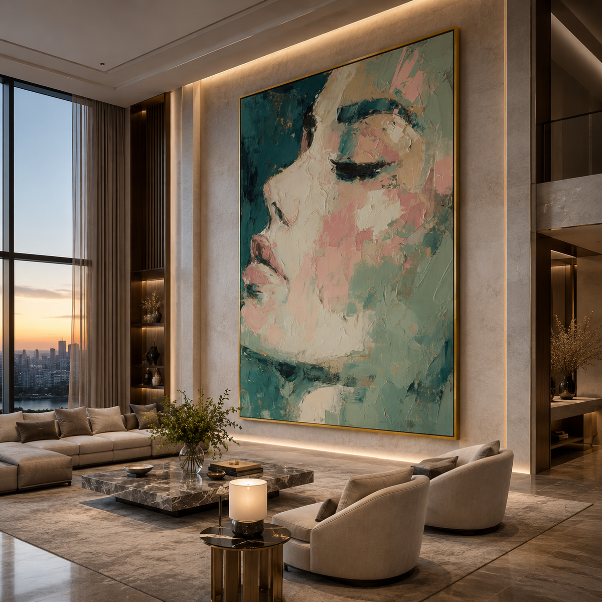 AVIORART Inner Peace Wall Art Canvas