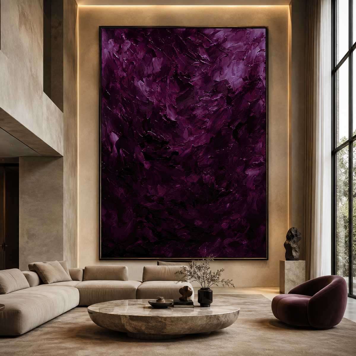 AVIORART Inner Storm Wall Art Canvas