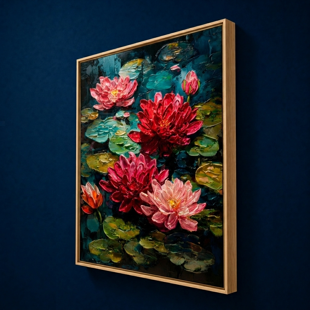 AVIORART Jewel Pond Wall Art Canvas