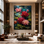 AVIORART Jewel Pond Wall Art Canvas