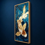 AVIORART Koi of Prosperity Wall Art Canvas