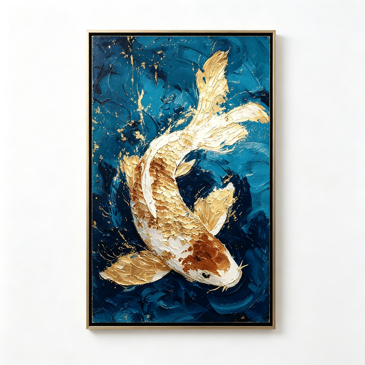 AVIORART Koi of Prosperity Wall Art Canvas